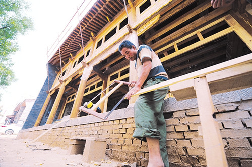 Taiyuan rebuilds cultural block