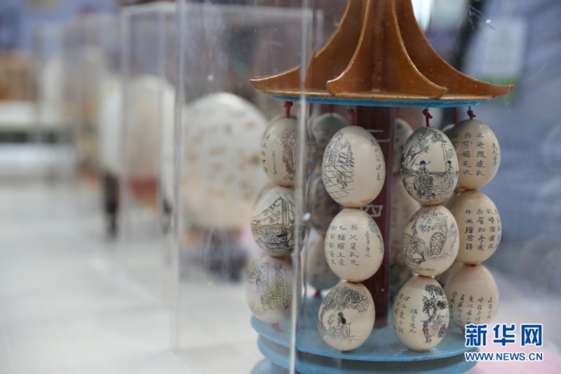 Folk handicraft showcased in Changzhi city