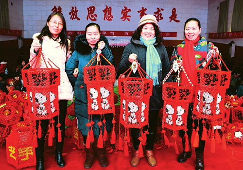 Crafts town provides training in Shanxi