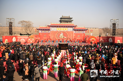 Chinese New Year celebration livens up Pingyao