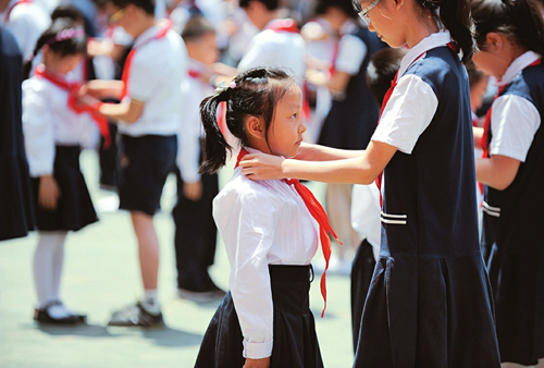 Taiyuan students mark International Children's Day