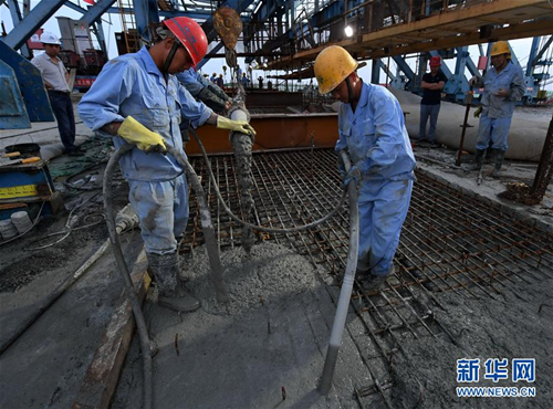 Interprovincial Yellow River Bridge nears completion