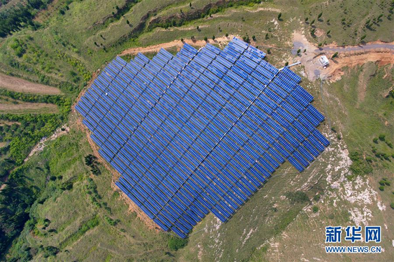 Ruicheng county builds photovoltaic base