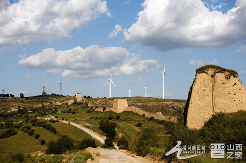 Wind farm helps improve air quality in Youyu county