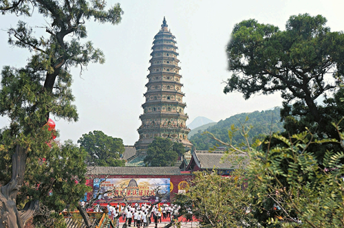 Shanxi glazed pagoda wins global recognition