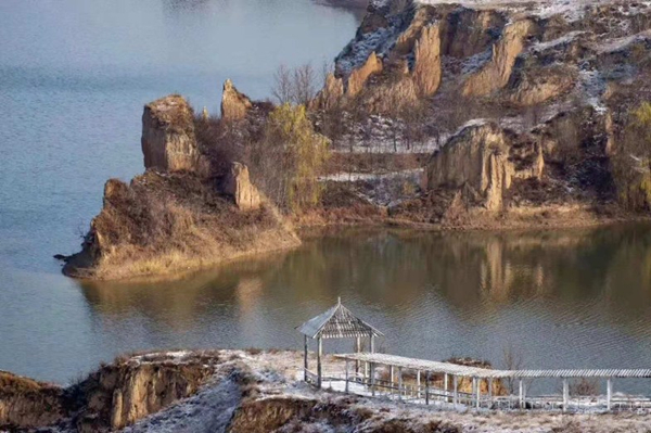 Birds find perfect winter habitat at Yunzhu Lake