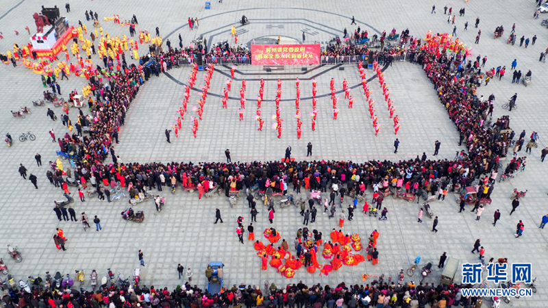 Shehuo welcomes Lantern Festival in Yuncheng