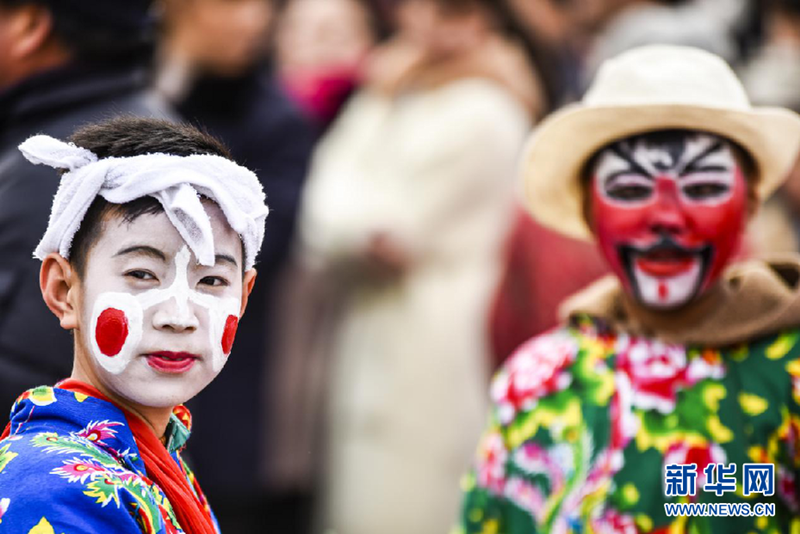 Shehuo welcomes Lantern Festival in Yuncheng