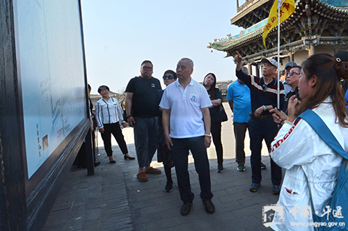 HK film delegation tours Pingyao