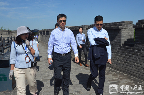 WHETO delegation visits Pingyao
