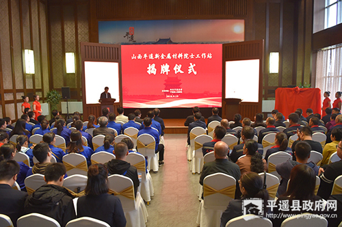 Pingyao invites experts to boost metallurgical industry