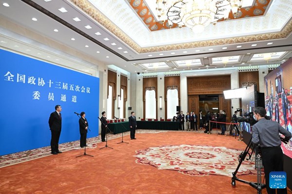 CPPCC members interviewed via video link ahead of annual session