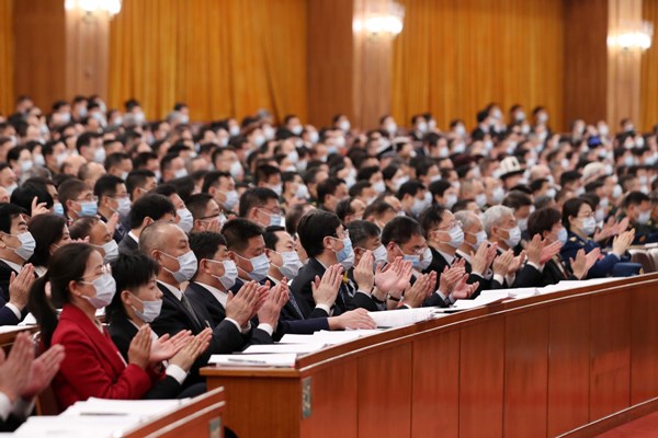 China's national legislature starts 2nd plenary meeting of annual session