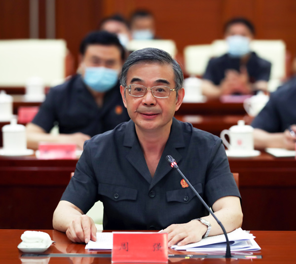 Zhou Qiang addresses founding of Judges’ Federation of Literature and Art