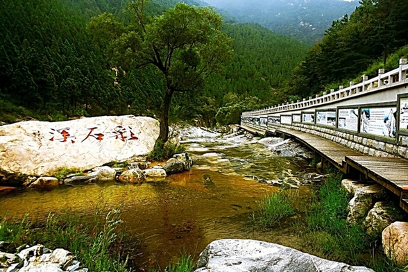 Colorful Stones Brook