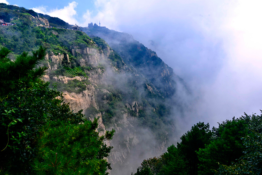 Taishan Mountain's fairyland captivates photographers