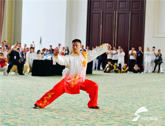 Worldwide wushu masters show off valor in Tai'an