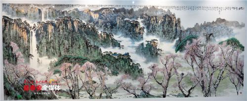 Liu Baochun art exhibition opens in Tai'an