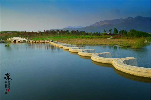 Picturesque bridges in Tai'an