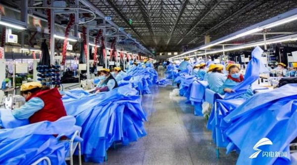 222 enterprises resume production in Daiyue district