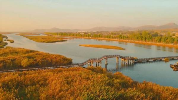 Dingping Lake embraces picturesque scenery in winter