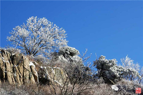 First snow fall makes Mount Tai more beautiful