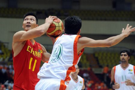 China beats India at FIBA Asia Championship 2009