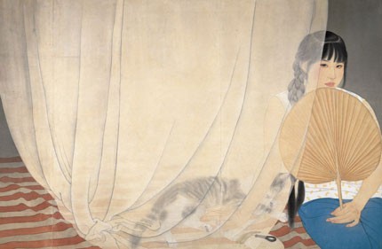 Portrait of modern Chinese women displayed in Shanghai