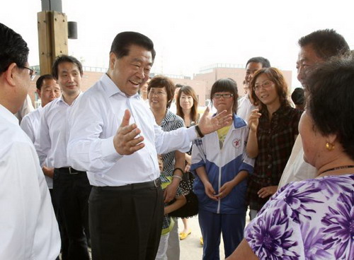 Top Chinese political advisor inspects Tianjin