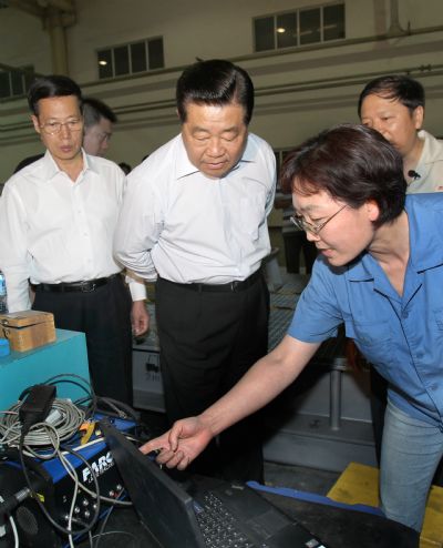 Top Chinese political advisor inspects Tianjin