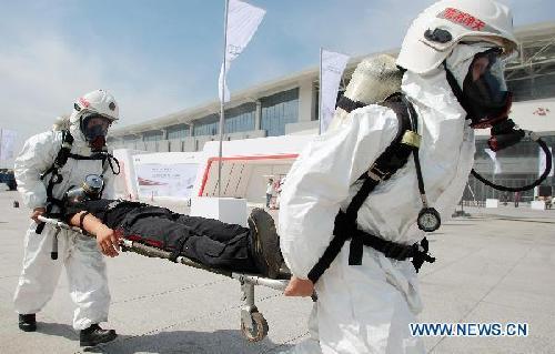 Anti-terror drill held for upcoming Davos Forum in Tianjin