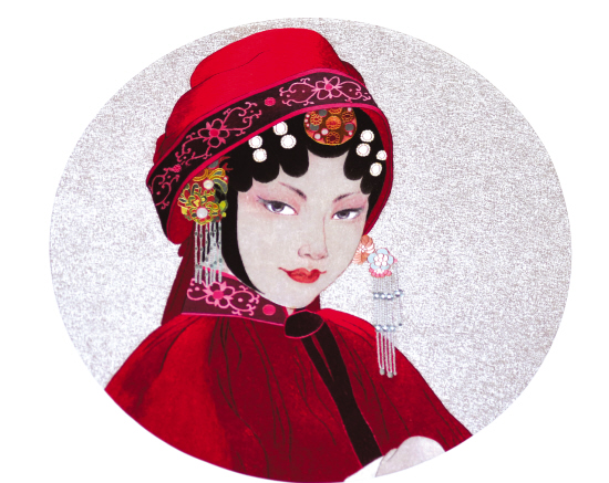 Shenyang craftswoman promotes Manchu embroidery to the world