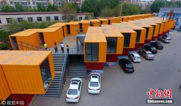 Entrepreneurs find a home in ‘container town’