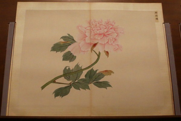 Flower paintings on display in Shenyang