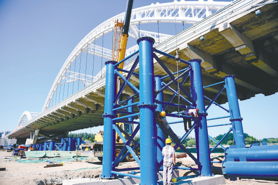 Expanded Changqing Bridge to open in October