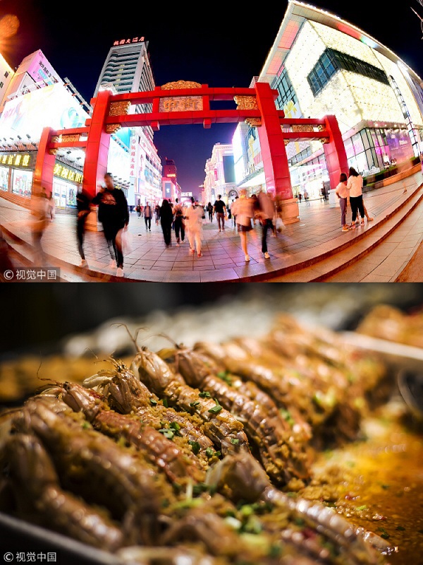Famous night markets in Shenyang