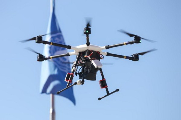 Drones from Shenyang university used by police