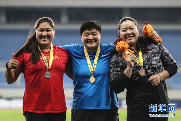 Women’s shot put concludes in Shenyang