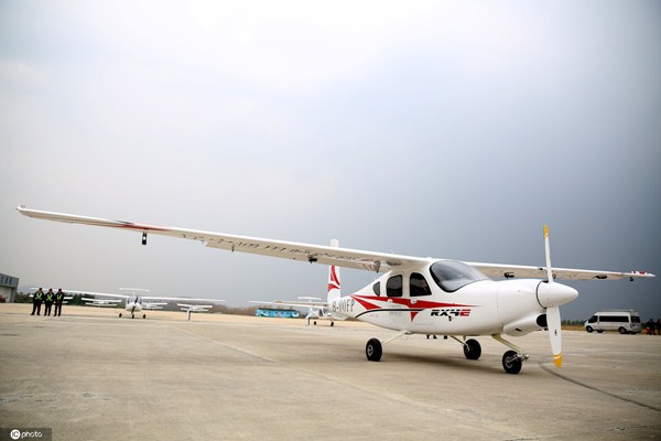 4-seater electric aircraft makes maiden flight in China
