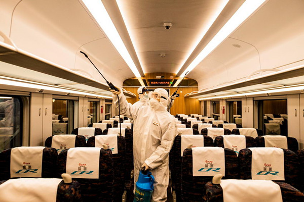 Shenyang railway operator acts to prevent virus spread