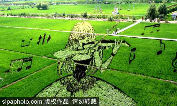 Shenyang displays spectacular 3D paddy field art
