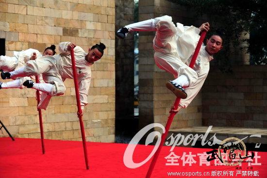 Wudang Taichi Kungfu Troupe performs in Hong Kong