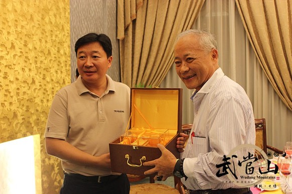 CEO of Taiwan enterprise visits Wudang Mountain