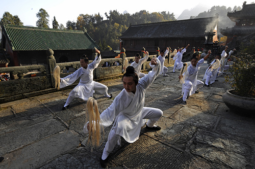 Wudang Mountains, a hot spot for wuxia fans