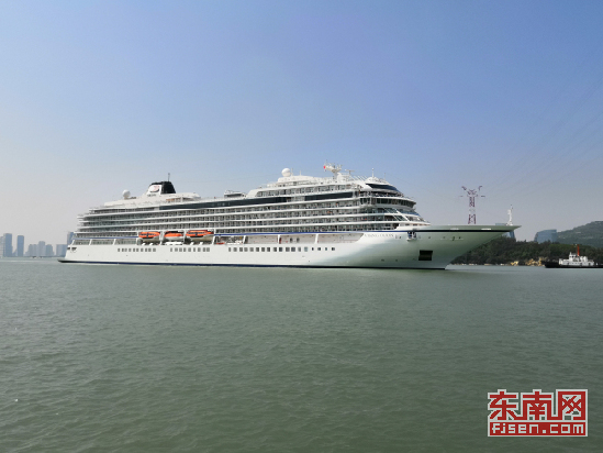 Xiamen Port welcomes this year's first Viking liner