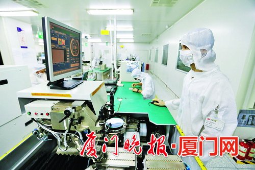 Xiamen sees prosperous opto-electronics industry