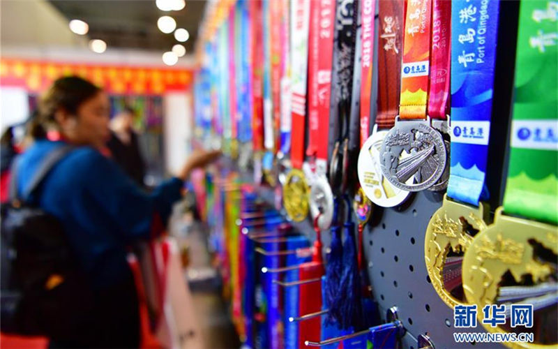 Marathon expo held in Xiamen