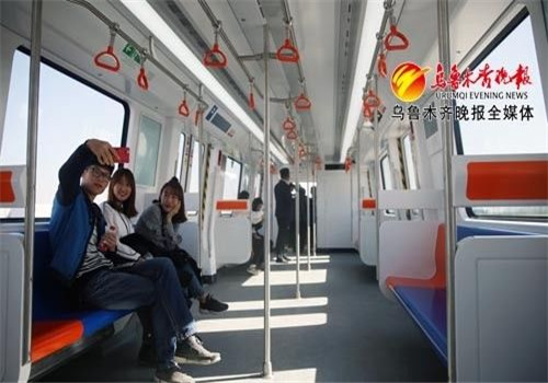 First Xinjiang-made metro train rolls off production line