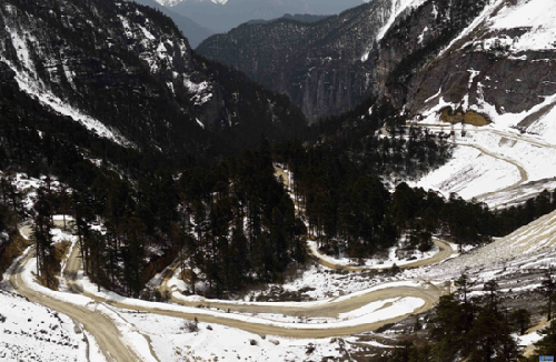 Balagezong Snow Mountain in May