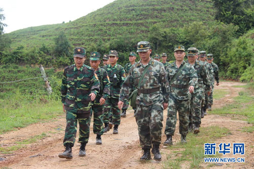 Pu'er and Vietnam carry out joint border patrol